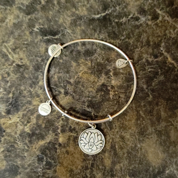 Alex and Ani Jewelry - Alex and Ani Lotus Bracelet